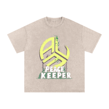 Load image into Gallery viewer, All Lives Matter Peacekeeper Snow Washed Oversized Cotton T-Shirt