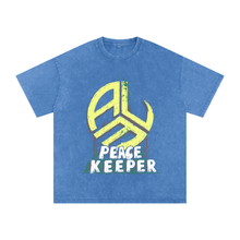 Load image into Gallery viewer, All Lives Matter Peacekeeper Snow Washed Oversized Cotton T-Shirt