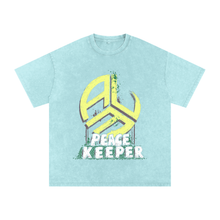 Load image into Gallery viewer, All Lives Matter Peacekeeper Snow Washed Oversized Cotton T-Shirt