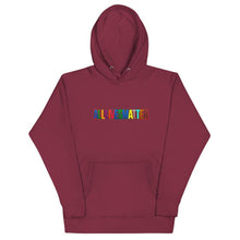 Load image into Gallery viewer, ALM ALL LIVES MATTER MULTICOLOR HOODIE - ALM ALL LIVES MATTER