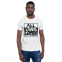 Load image into Gallery viewer, Short-Sleeve Unisex T-Shirt - ALM ALL LIVES MATTER