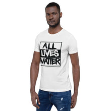 Load image into Gallery viewer, Short-Sleeve Unisex T-Shirt - ALM ALL LIVES MATTER