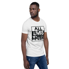 Load image into Gallery viewer, Short-Sleeve Unisex T-Shirt - ALM ALL LIVES MATTER