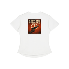 Load image into Gallery viewer, All Lives Matter Womens Logo Vintage Washed Bodycon Cotton T-Shirt
