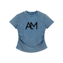 Load image into Gallery viewer, All Lives Matter Womens Logo Vintage Washed Bodycon Cotton T-Shirt
