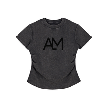 Load image into Gallery viewer, All Lives Matter Womens Logo Vintage Washed Bodycon Cotton T-Shirt
