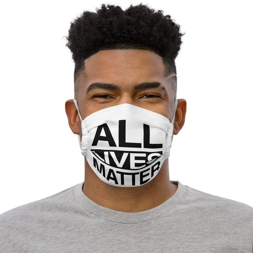 Premium face mask - ALM ALL LIVES MATTER 