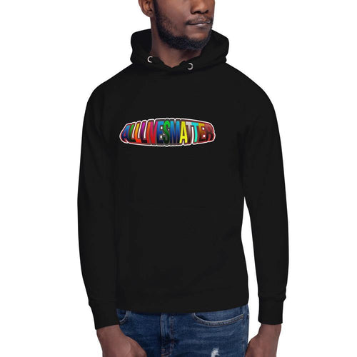 ALM ALL LIVES MATTER MULTICOLOR HOODIE - ALM ALL LIVES MATTER 