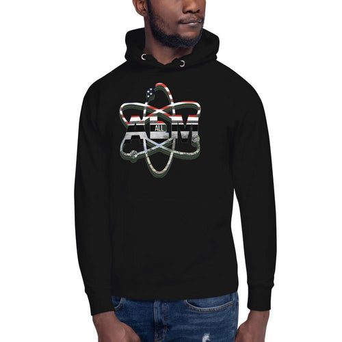ALM ALL LIVES MATTER HOODIE AMERICAN FLAG - ALM ALL LIVES MATTER 